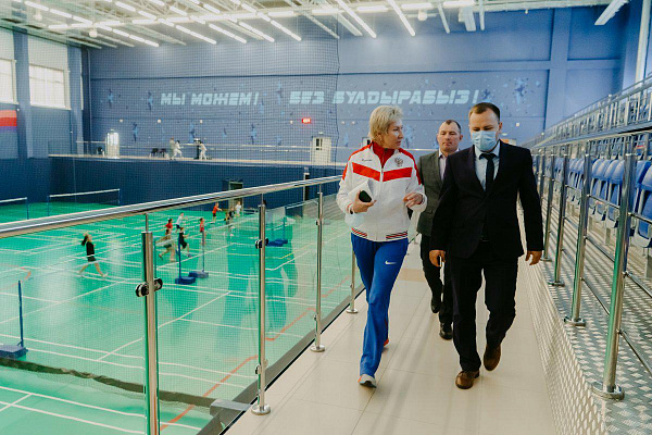 Ольга Павлова обсудила возможности реализации новых спортивных объектов на селе с тренерами Сабинского района